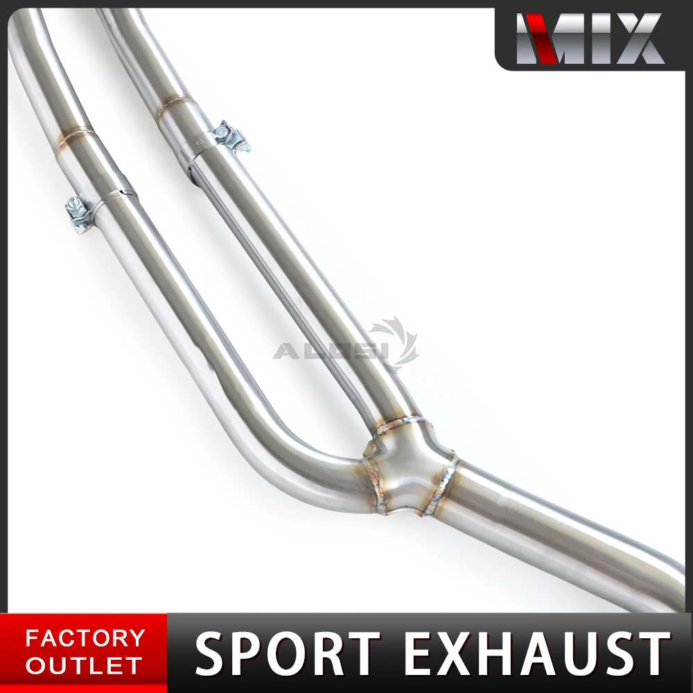 

For Lexus RC200 RC300 2.0T 2012-2020 Stainless steel exhaust cat-back mid pipe Exhaust system