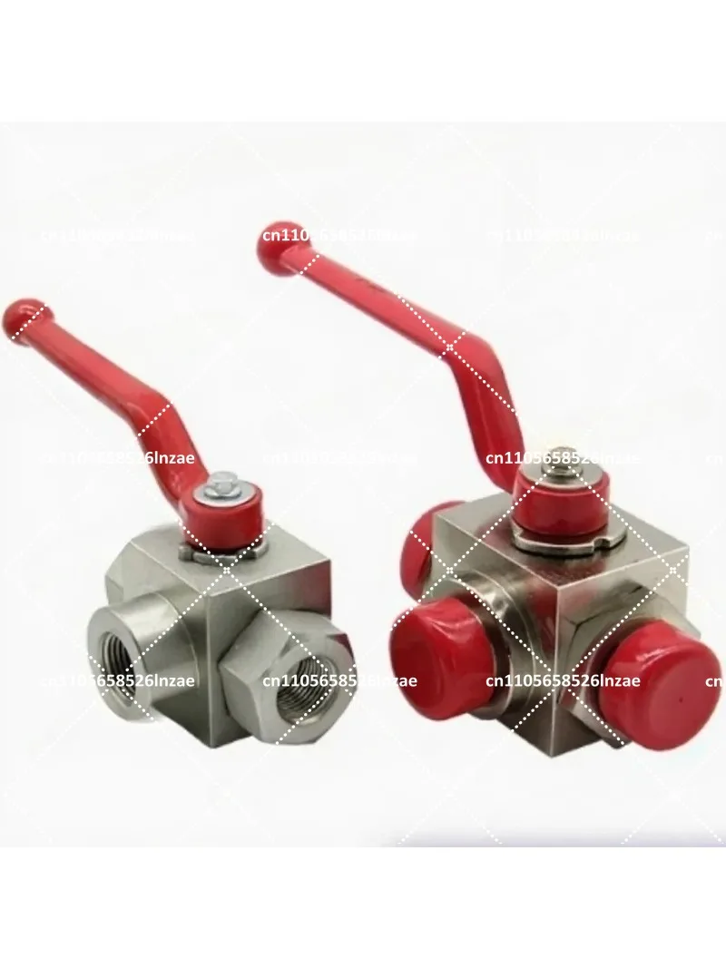 Hydraulic Two Position Three Way Ball Valve, High Pressure KHB3K M18x1.5, 1 Piece
