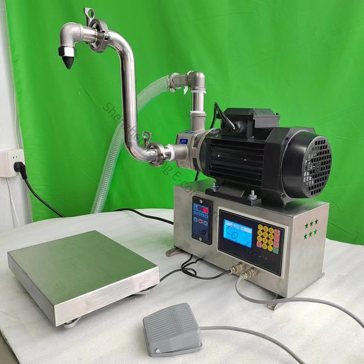 Automatic Tahini Paste Honey Pear Paste Weighing Quantitative Packing Machine High Viscosity Liquid Filling Machine