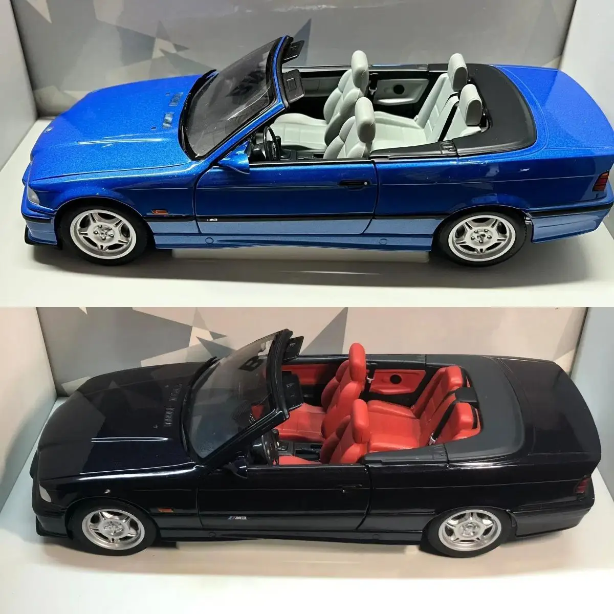 UT 1:18 M3 E36 Convertible Simulation Limited Edition Alloy Metal Static Car Model Toy Gift