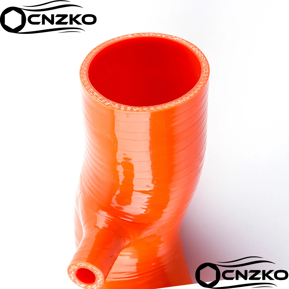 CNZKO Passend für 2002–2008 Mini Cooper S R52 R53. Oberer Silikon-Luftfilter-Ansaugkanalschlauch mit Kompressor 13721491743