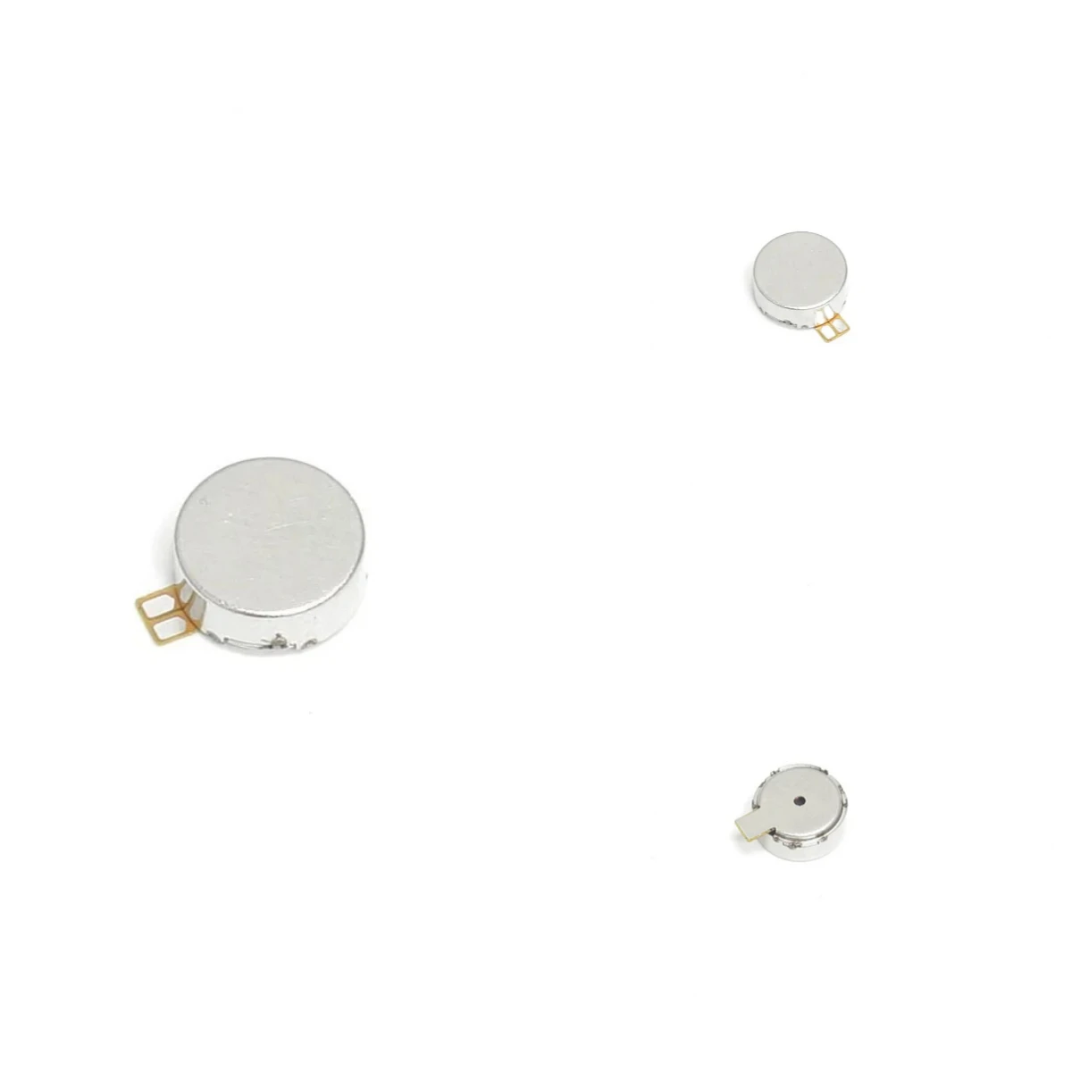 Hot Selling 8MM Size LRA 1.8Vrms Mini Vibration Motors Flat Coin Button-Type Z-Axis 235Hz Vibrate Micro DC Wearable Device