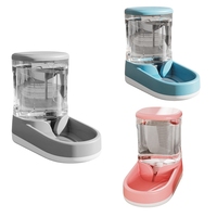 AT02-Pet Dog Feeder Cat Automatic Fountain Drinking Water Feeding Bowl