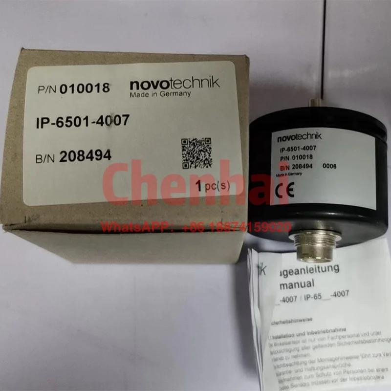 

Novotechnik IP-6501-4007 Rotary Sensor Industrial-Grade Potentiometer new and original in stock