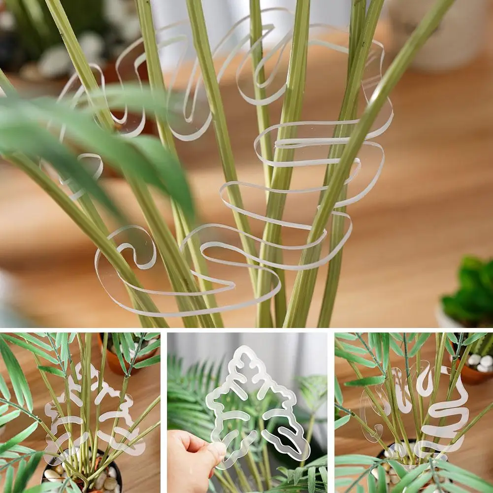 

Flower Leaf Retaining Clip Flower Leaf Retaining Clip Holder Bamboo Clamp,reusable Support Plant Stem Clear Pl S2i1