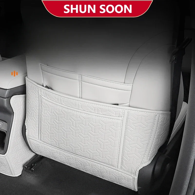 For BYD Yuan UP Seat Kick Mat Car Interior Rear Row Two-row Protection Special Products Rear Seat Protection Dirty Decoration