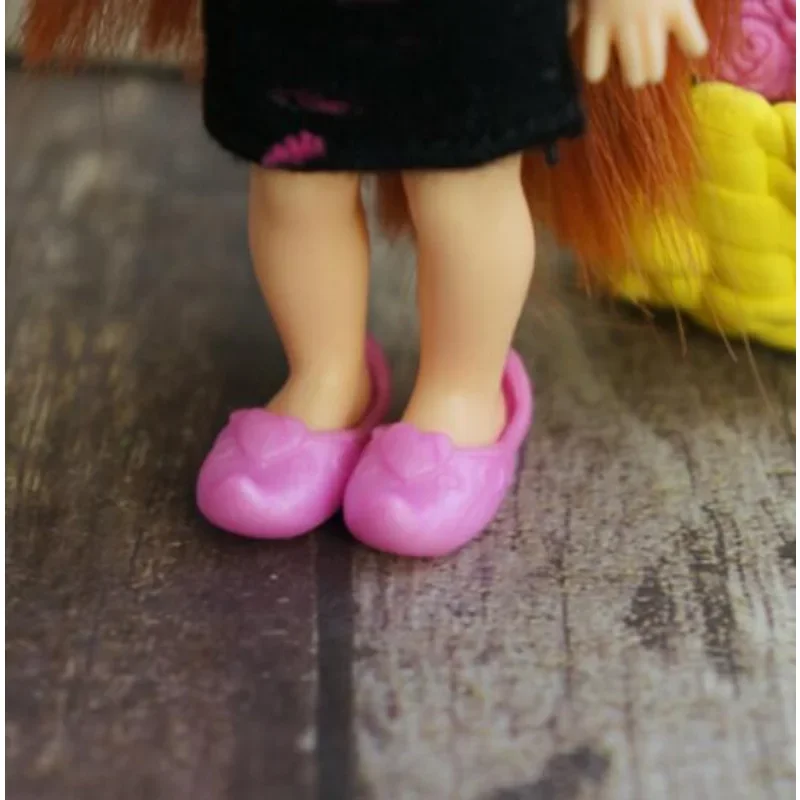 BQ3 Dolls green shoes small toy accessories for height 11cm kelly dolls feet