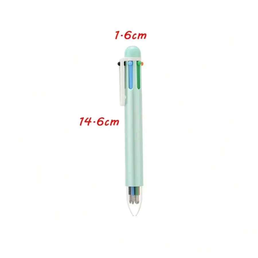 Personalisierter 6-in-1 Mehrfarben-Kugelschreiber, Individueller Mehrzweck-Stift, Geschenke für Sie, Geschenke für Kollegen, Abschlussgeschenke – Detail 5