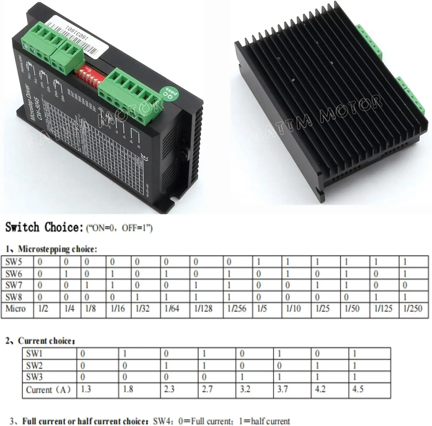 لوحة التحكم في الحركة USB ، طقم CNC 4 محاور ، محرك السائر Nema23 ، عمود مزدوج ، cw50diver ، 36V DC ، 45 ، 425oz-in ، 3.0A ، EU