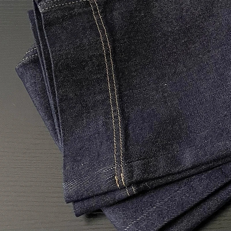 Nuovi pantaloni in denim retrò a vita alta per le donne Tasche alla moda Design Jeans casual larghi Pantaloni femminili versatili stile coreano