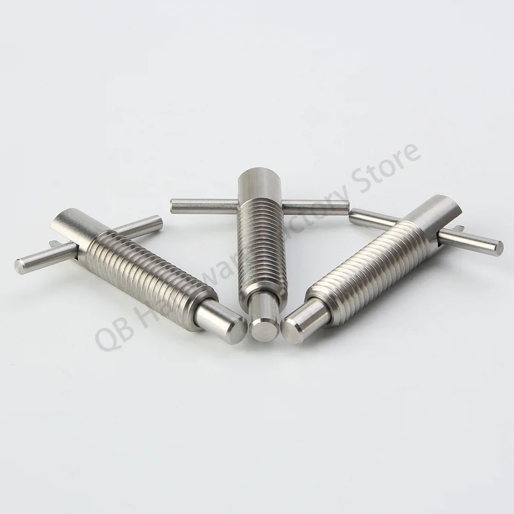 Fast Shipping QB235 T Shaped Handle Pull Pin Indexing Plunger Spring Telescopic Pin Positioning Column Indexing Pin Positioning