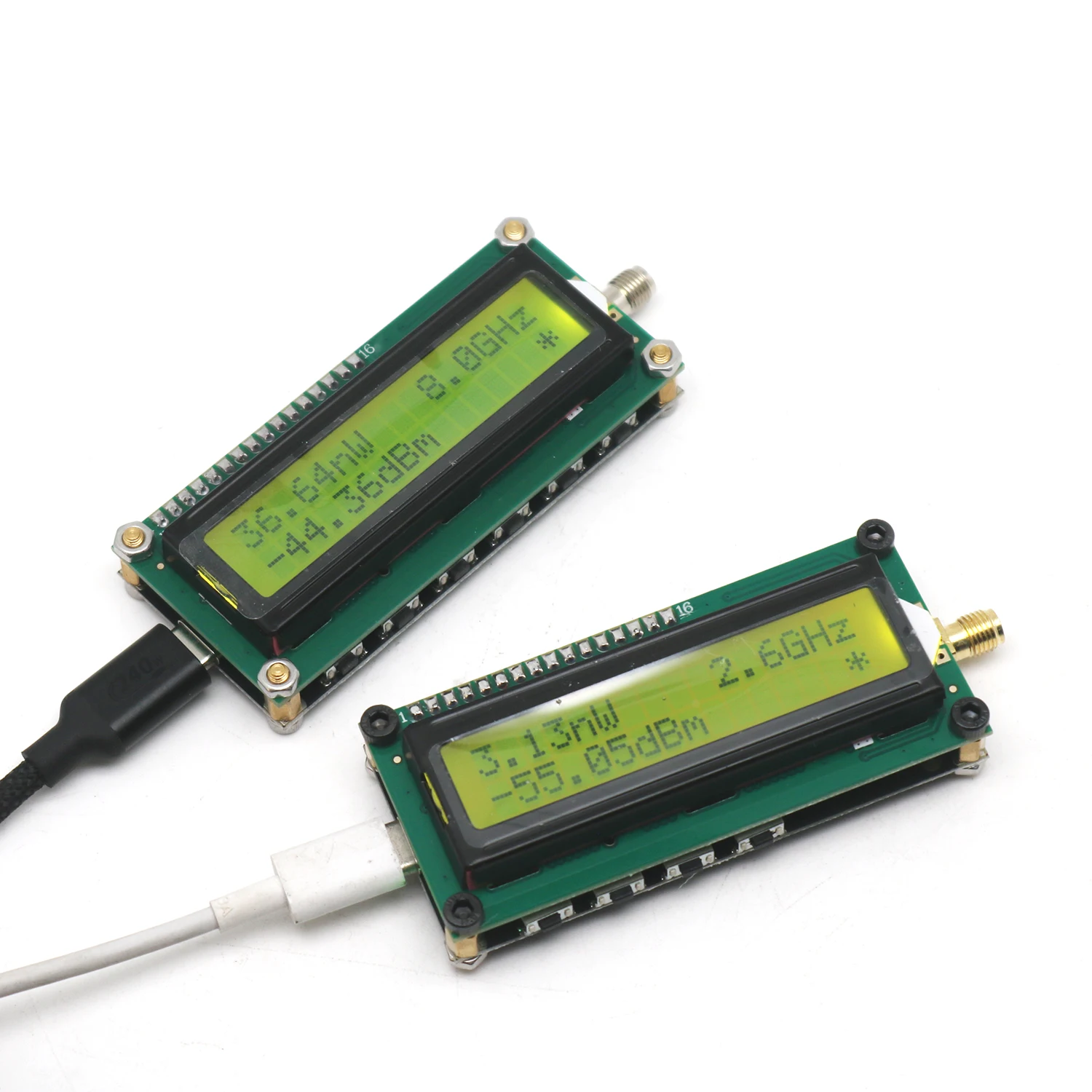 0.1 إلى 8Ghz USB RF السلطة متر AD8319 ARW227 مصدر الإشارة هوائي كسب الكاشف هام راديو مكبر للصوت 868Mhz 915Mh 2.4Ghz 5.8Ghz