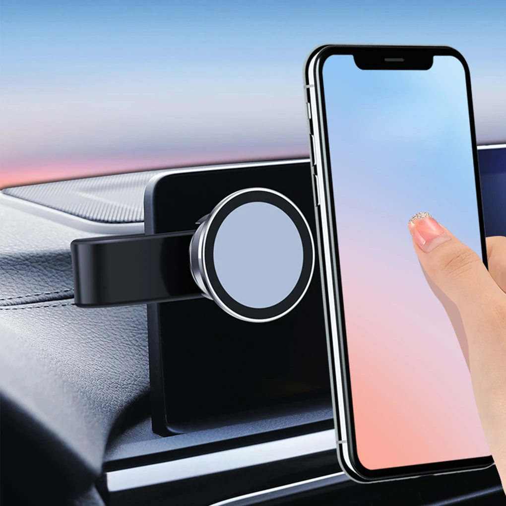 Magnetic Car Phone Holder Secure Convenient Mounting Solution Car Accessories Interiors Car Mount