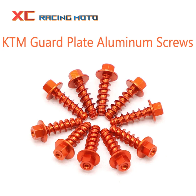 Motorcycle Self Tapping Screw Bolts Kit For Husqvarna Husaberg TE FE TC FC TX FX FS 85 125 150 200 250 300 350 390 400 450 501