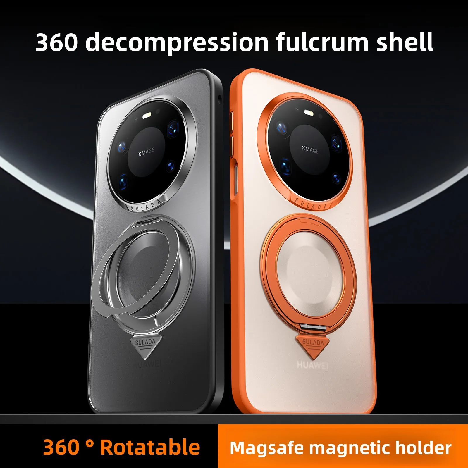 

Чехол SULADA Cool Shield для Huawei Mate 80 Pro Max 360° ° Чехол с магнитной подставкой и вращающейся подставкой для Huawei Mate 80 Pro Mate 80