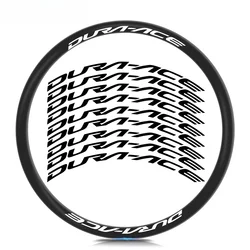 Road Bike Wheelset Sticker DURA-ACE C24 C40 C60 Wheels Stickers Waterproof Decorative Bicycle Rim Decals Cycling Accessories