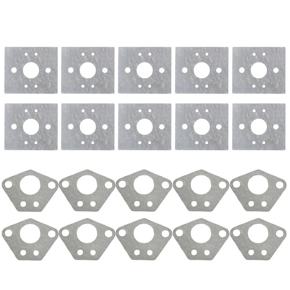 20 Count Carburetor Gasket Set For CG430 For CG520 For BC430 For BC520 40cc 43cc 49cc 52cc Engine Carburetor Seal Repair Parts