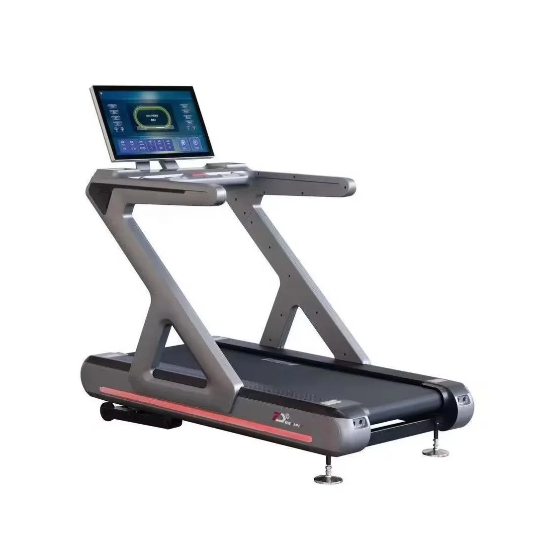 

Commercial Motorized Treadmill With 3 HP Motor 180kg Max User Weight LED Screen For Gym Equipment Bodybuilding Exercise