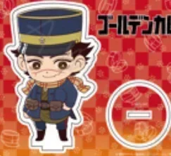 Anime Tanigaki Genjiro Ushiyama Tatsuuma Asirpa Mini Figure Doll Tsurumi Tokushirou Acrylic Stand Model Plate Cosplay Toy Gift