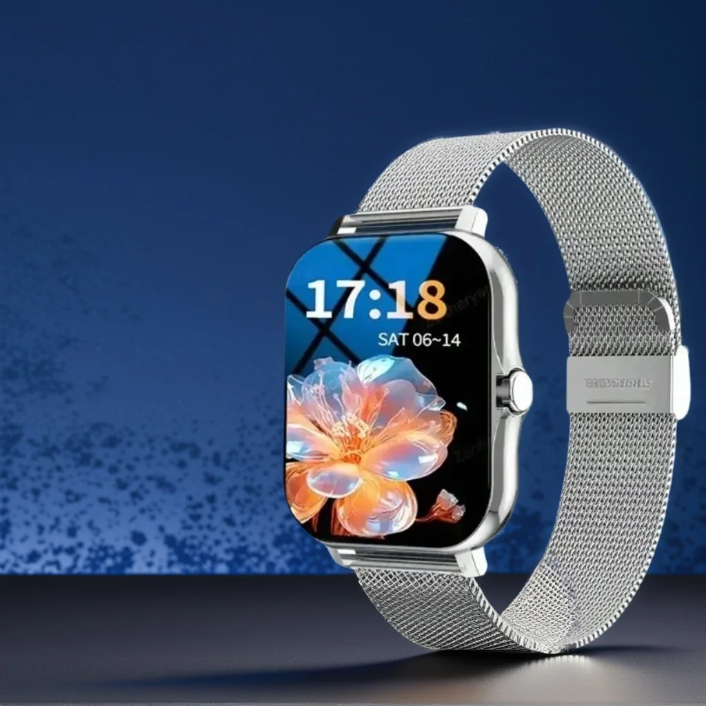 

​​2025 Smart Fitness Watch - Wireless Calls 50 Sports Modes HR/SpO2 Tracking for iOS/Android​​