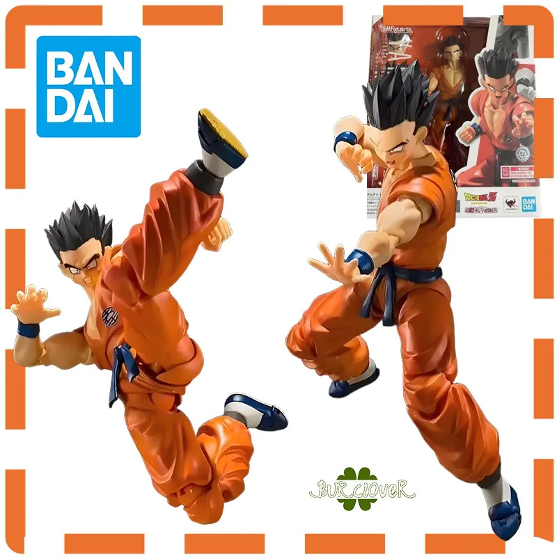 

Bandai Genuine Dragon Ball S.H.Figuarts Yamcha - Earth's Few Powerful Warrior Anime Action Figure Toys For Boys Girls Kids Chris