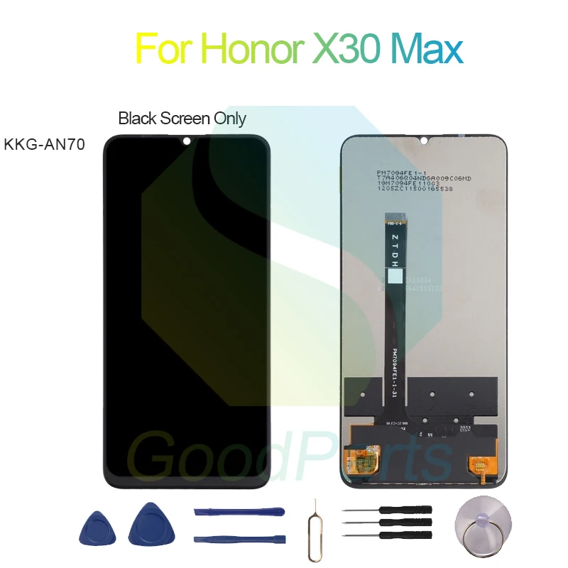 For Honor X30 Max Screen Display Replacement 2280*1080 KKG-AN70 X30 LCD Touch Digitizer Assembly