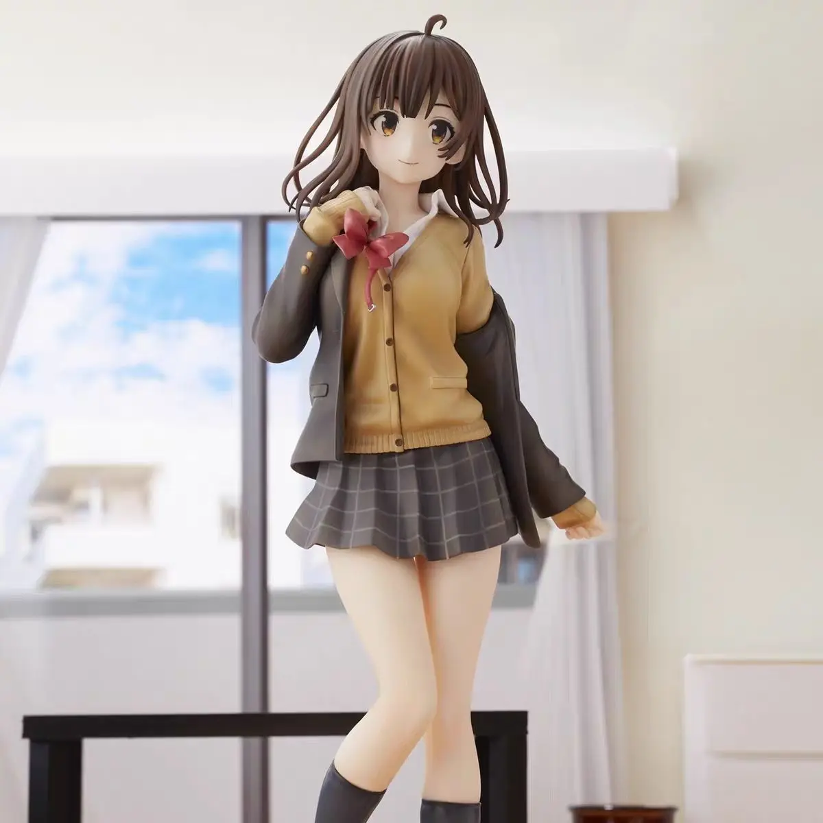 25cm I Shaved Then I Brought A High School Girl Home  Anime Figure Ogiwara Sayu Model Dolls Pvc Decor Girl Adult Collection Toys