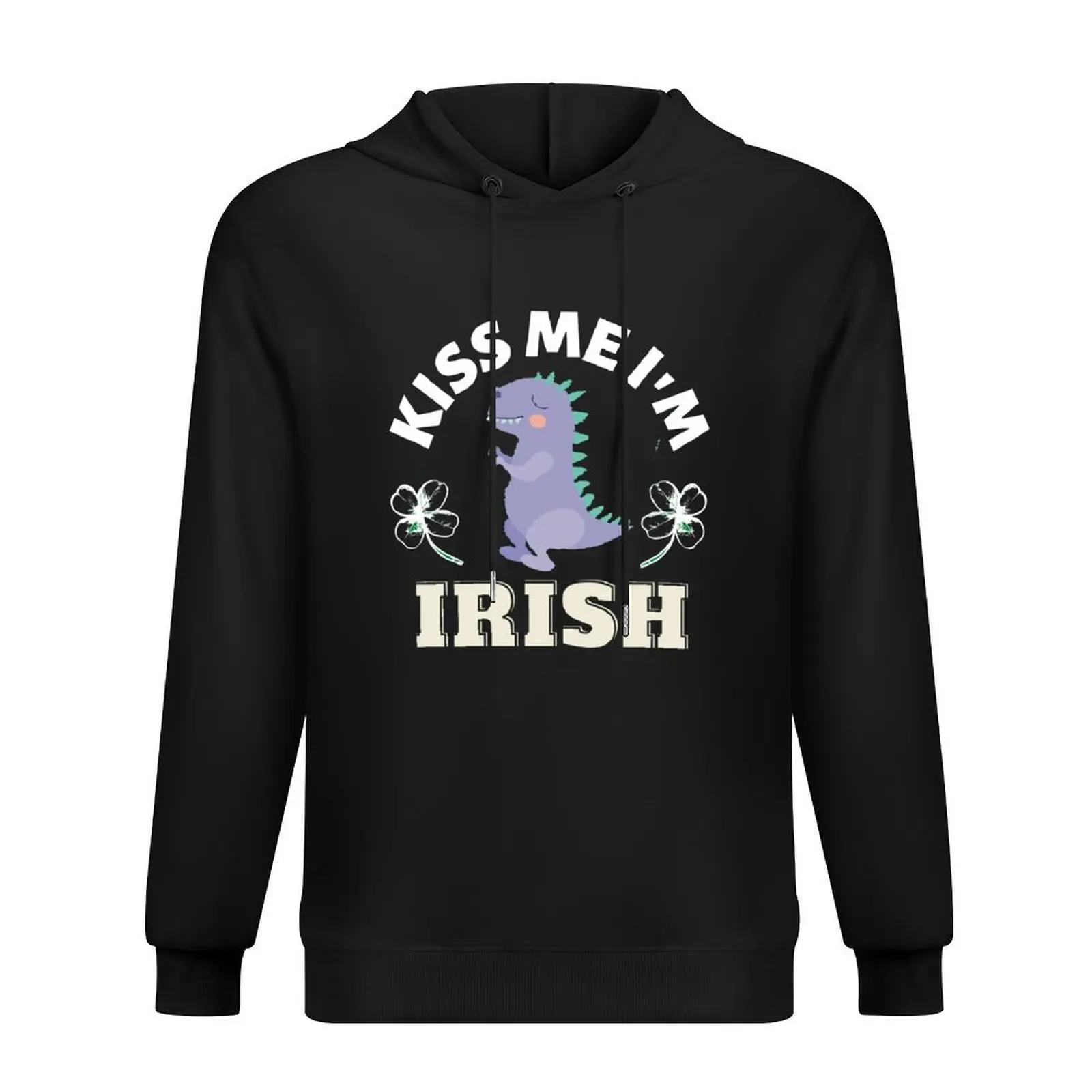 

Kiss Me Im Irish Funny Hoodie men's clothes korean style clothes clothes for men men's winter sweater hoodie man