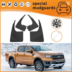 For 12-23 models of Ford Ranger T6 7 8 9 Mudguards Fender Mudflaps Front Rear Flares Splash Guards Cover Car Accessorie