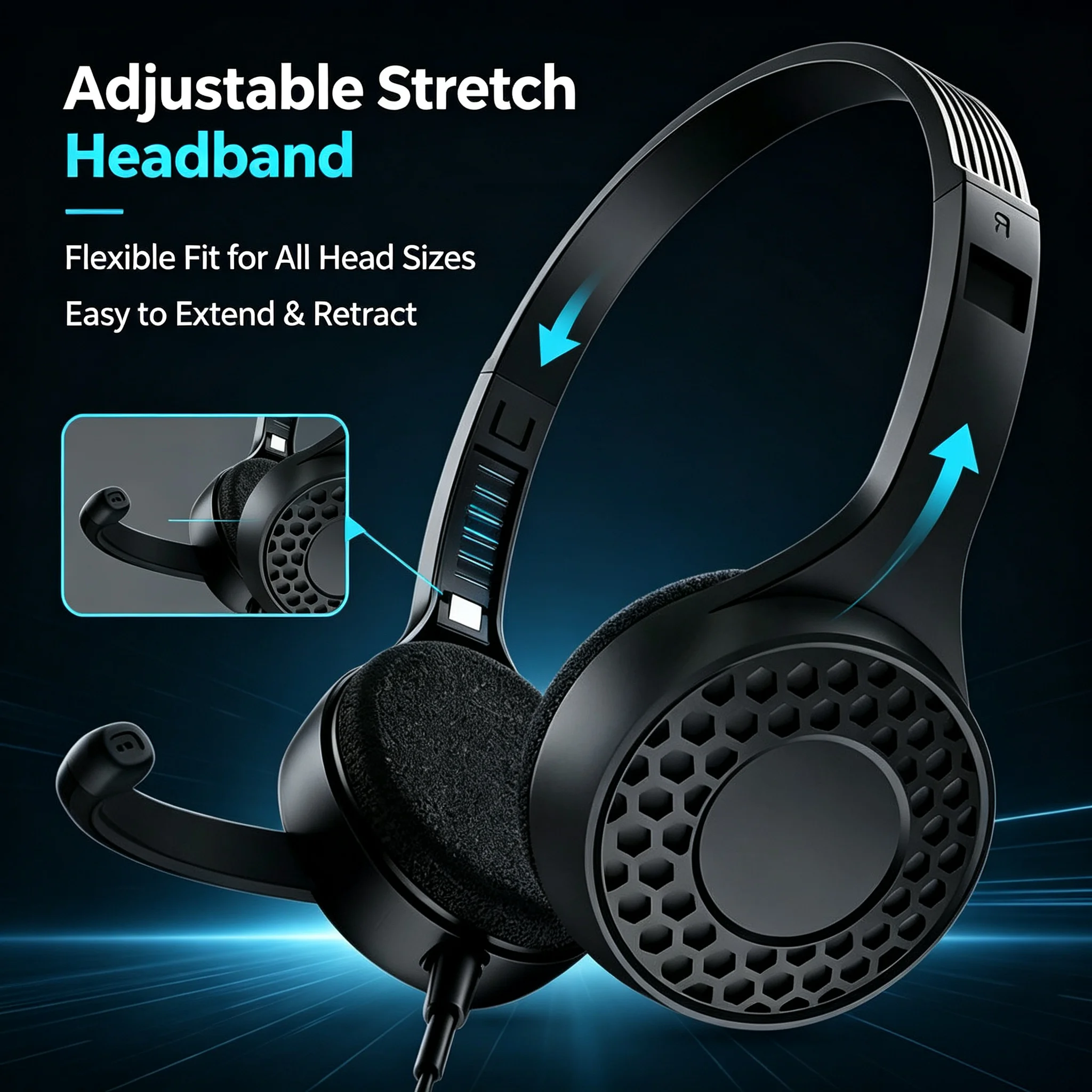 Dual 3.5mm Wired Over Ear Gami - огляд і ціна Pc Gaming Online