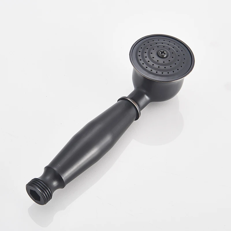 Black Oil Rubbed Bronze Shower Head Water Saving Bathroom Hand Held Shower Sprayer Head