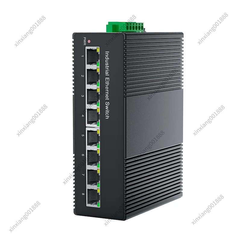 For 5/8 Port 10/100/1000M POE Industrial Switch DIN Rail Mount Unmanaged