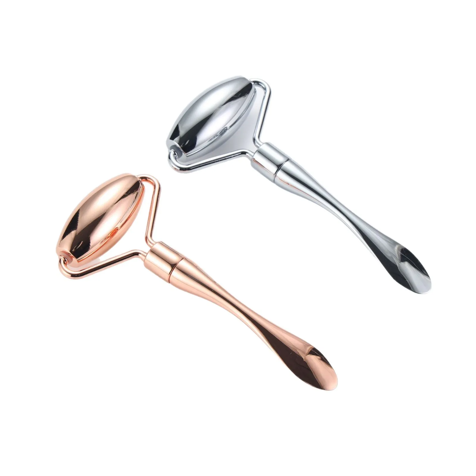 Mini Metal Roller Facial Massager 3D Beauty Roller Massage Instrument in Various Colors for Home Salon Use