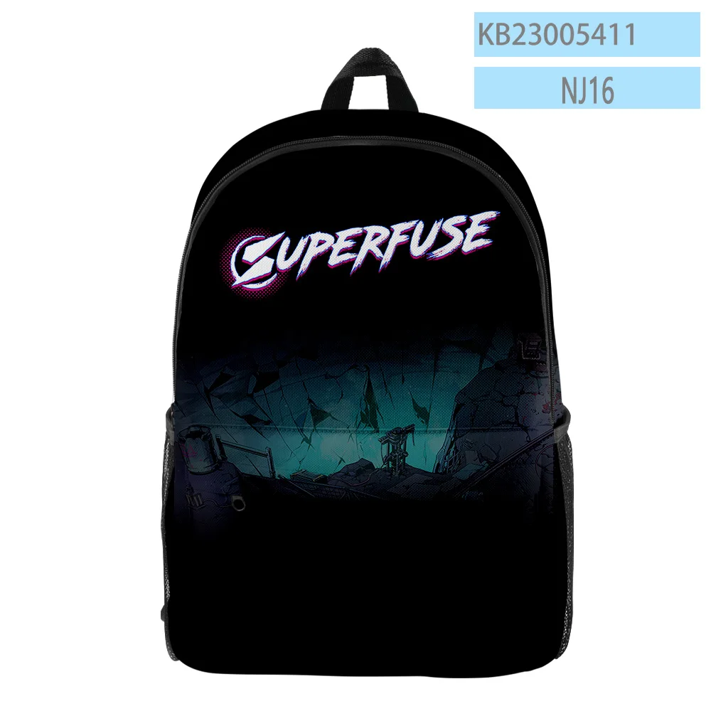 

Harajuku Novelty Cool Superfuse Game pupil Bookbag Notebook Backpacks 3D Print Oxford Waterproof Boys/Girls Travel Backpacks