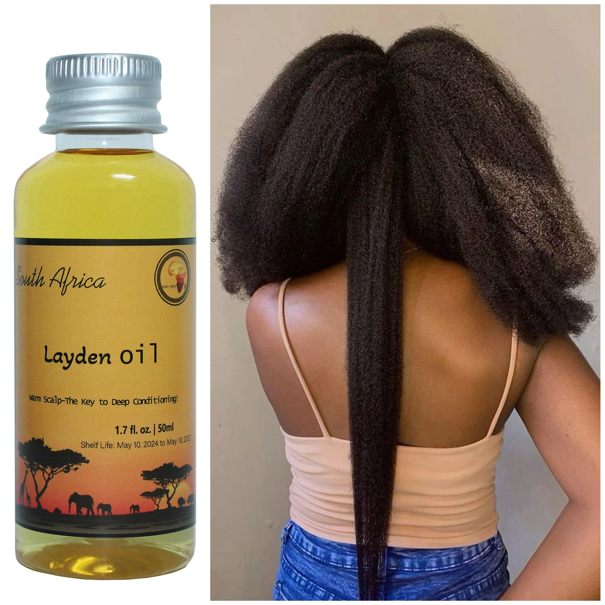 Powerful Hair Nourishing Oil Giving Africans Long Natural Hair
