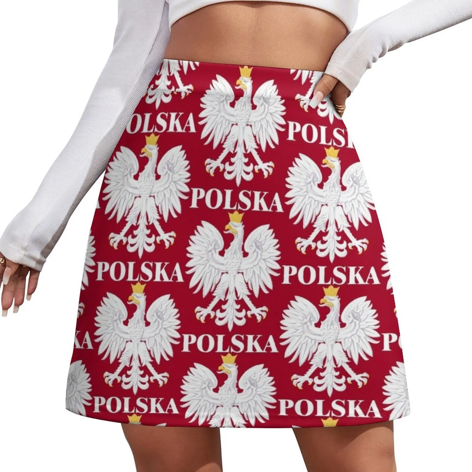 

Polska 3 Mini Skirt skirt women women's golf wear summer skorts for women sexy skirt Mini