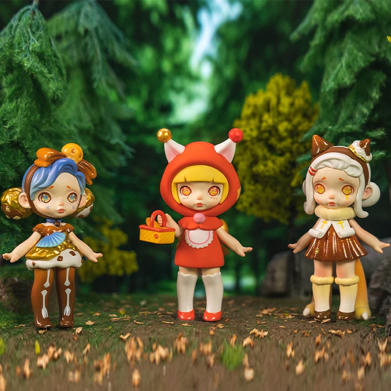 Toycity "حفلة وحوش حلوة" سلسلة صندوق أعمى عمل الشكل الأصلي الكرتون المحيط صندوق غامض لعب الأطفال عيد ميلاد Gi #5