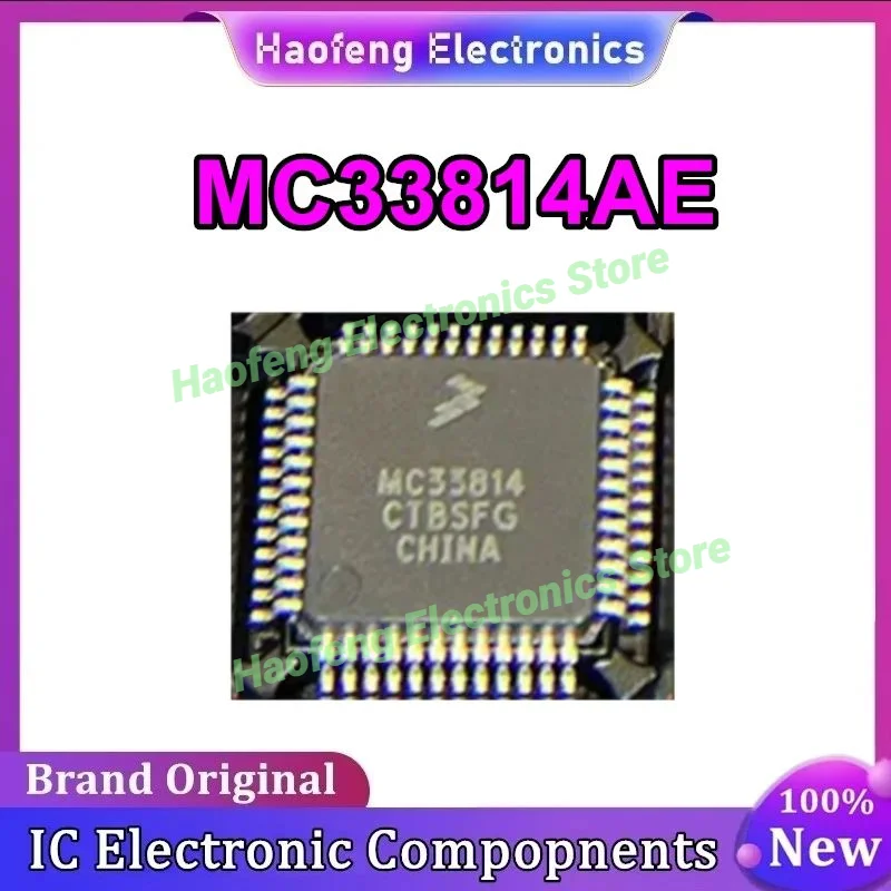 

MC33814AE MC33814 LQFP-48 IC чипсет Новый на складе