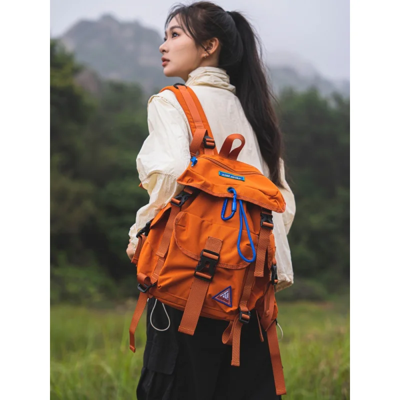 Hiking backpack portable outdoor large capacity travel exercise Leisure special-interest design student backpack