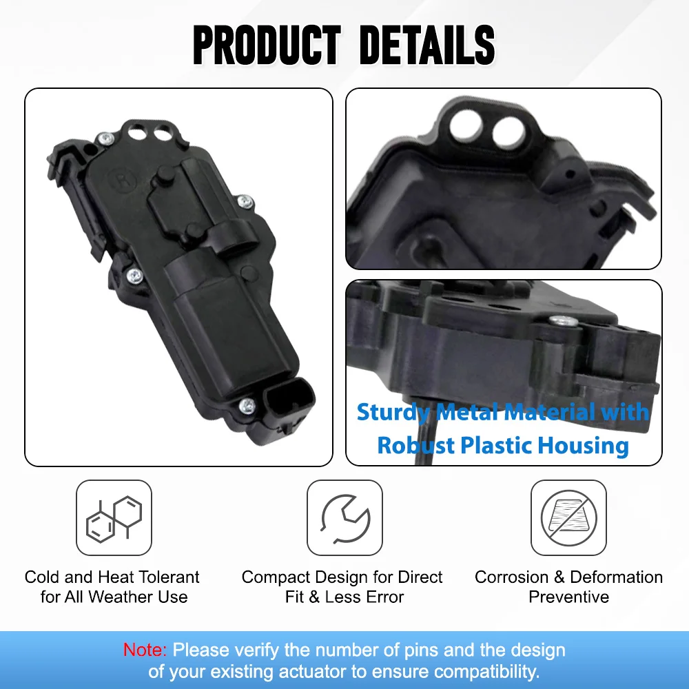 Left Right Power Door Lock Actuator for for Ford F150 F250 F350 Expedition Mustang Ranger Lincoln F81Z25218A43AA 3L3Z25218A42AA