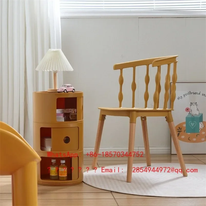 2026    Modern Minimalist Backrest Chair, Home Restaurant Dining Chair, Bedroom Makeup and Dressing Stool, Casual Backrest Chair