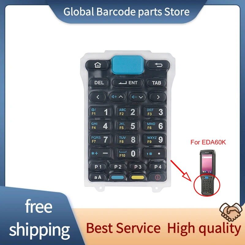 5pcs Keypad(30-Key) for Honeywell Scanpal EDA60K EDA60 Free Shipping