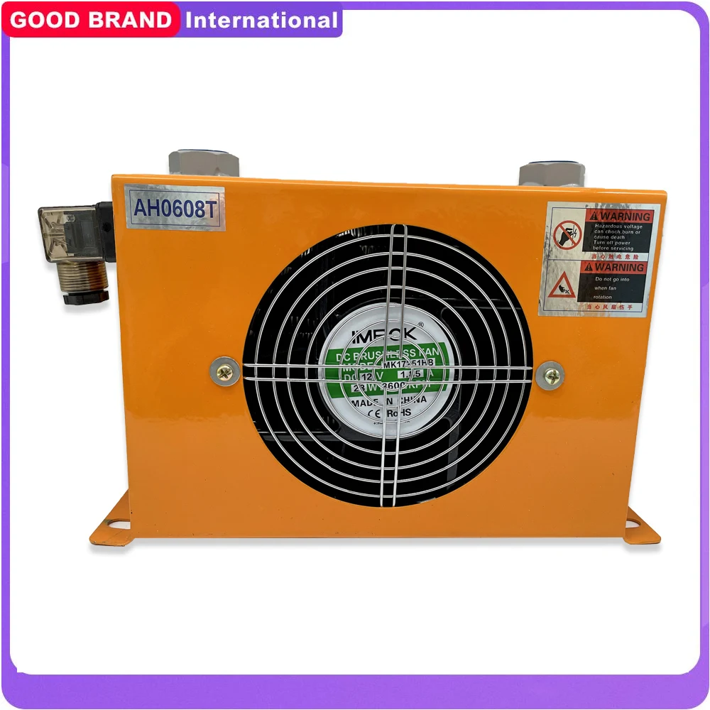 60L/min Hydraulic Air Cooler AH0608T Hot Selling Hardware Tools Fan Air Cooling Oil Cooling Machine 110v 220v 24v 12v 380v