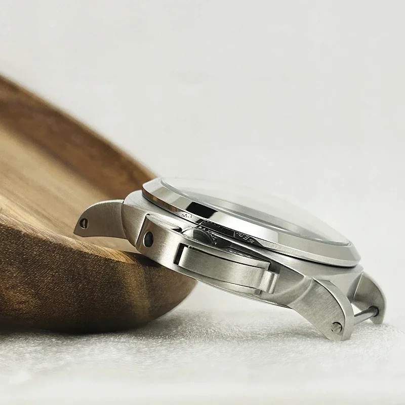 Корпус из нержавеющей стали GMOGAR, 44 мм, минеральное стекло, подходит для механического механизма Pm 1950, матовый ETA6497/6498 Seagull ST3600/3620