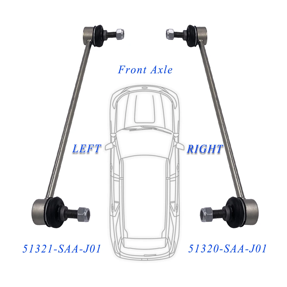 

Front Stabilizer Link L/R for HONDA FIT Hatchback GD1 1.3L GD3 1.5L 2003-2008 51320-SAA-J01 51321-SAA-J01 Sway Bar Link