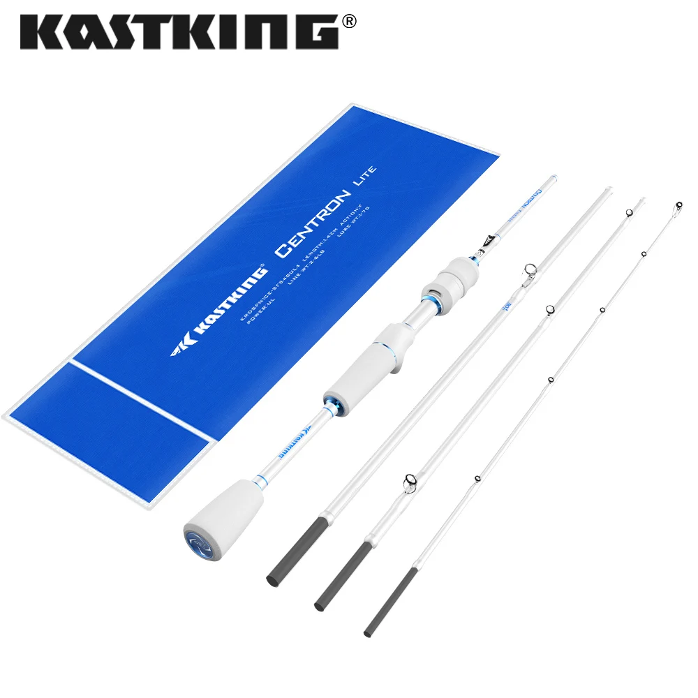 KastKing Centron Lite Traveller Spinning Casting Fishing Rod - Carbon Rod with 1.42m 1.63m 1.80m1.93m 24T high strength