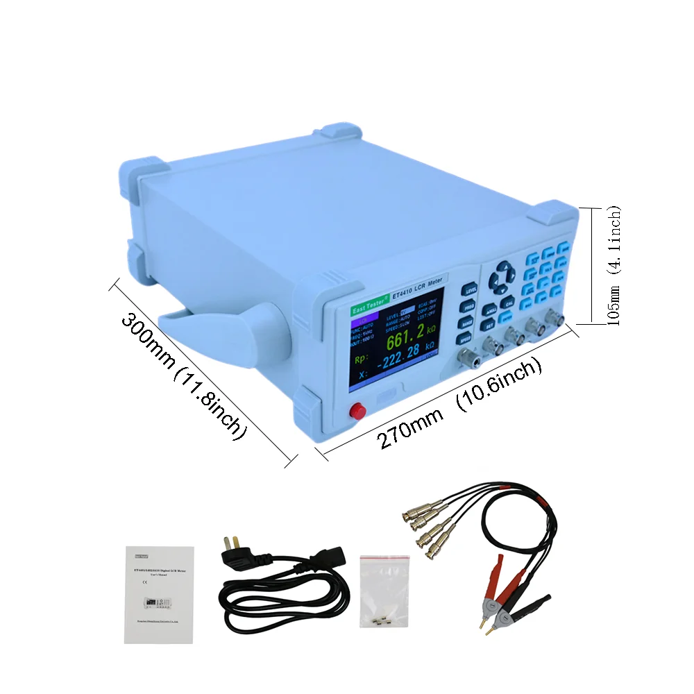 East Tester Desktop Electric Bridge ET4401/2/10 Resistance Impedance Capacitance Inductance Measure Instrument Digital LCR Meter