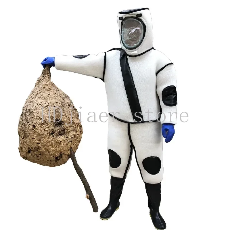 Catching Tiger Head Bees Whole Body Protective Clothing Hornet  Anti Hornet Clothing 2024 Upgraded Convex Face Mask Breathable