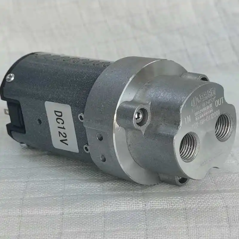 30W 12V/24V Micro Self-suction Gear Oil Pump Aluminum Alloy Self Priming DC Electric Transfer Pump 2L/M