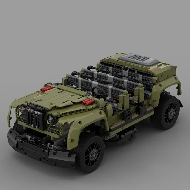 Moc Bouwstenen Militair Model Emv Exploratie Voertuig Technologie Modulaire Blokken Geschenken Speelgoed Voor Kinderen Diy Sets Assemblage